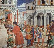 Benozzo Gozzoli The School of Tagaste oil painting artist